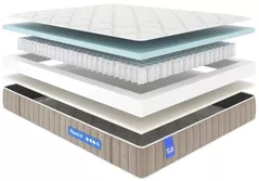 Saltea ortopedică Askona Матрас Sleep8 Bennett 2.0 160x200