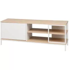 Тумба напольная для TV Deco Loreto 120x40x46H Oak/White
