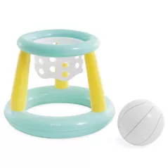 Jucărie de baie Intex 56500 Set de joacă în apă Baschet 86х64cm, coș și minge, 6+