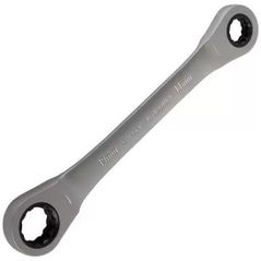 Ключ гаечный Profmet 309406 Ключ накидной с трещоткой и сменными насадками 14/19-8-10-12-13-17 мм CrV