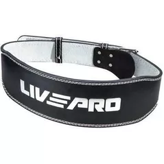 Bandaj sport LivePro 49907 Centura Fitness Weightlifting Belt L, LP8067/L/BK