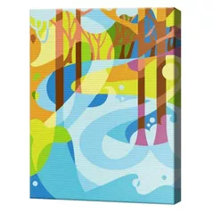 Картина по номерам Art Gallery CX4519 20x30cm Raul in padure