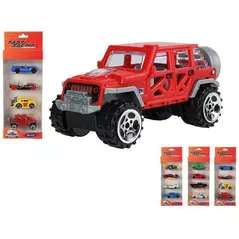 Mașină Promstore 49493 Набор машинок Fast Rasing 4шт