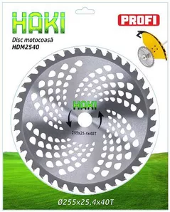 Аксессуар для триммера Haki HDM2540 Нож для мотокос 40T c победитовыми напайками