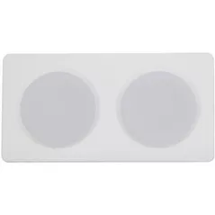 Освещение для помещений LED Market Downlight Square 24W (2x12W), 3000K, LM-008, φ2x88,9mm, White