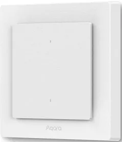 Întrerupător electric Aqara WS-K08D Zigbee/Thread Light Switch H2 EU, White