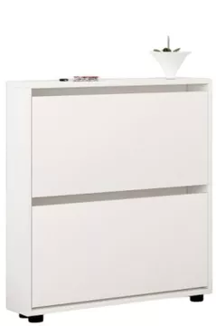 Полка для обуви Mobildor-Lux Leo Slim 100x16x86H cm White