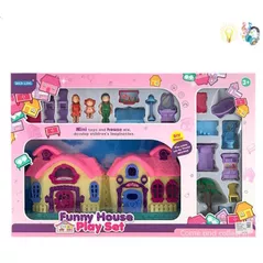 Домик для кукол ToyMall 003341 Căsuța cu accesorii