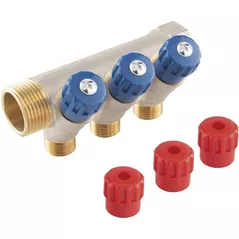 Set distribuitor Ferro RDW250400 distribuitor cu ventil 1x1/2 - 4 cai