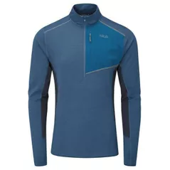 Одежда для спорта Rab Tricou barbati Syncrino Light Pull-On Denim L (QFF-19-DEN-LRG)