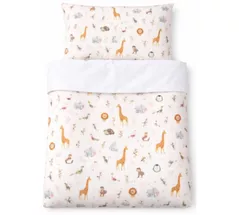 Lenjerie de pat pentru copii Veres VR 154.5.04.10 Фланель Африка (90x110/40x60) (3ед.)