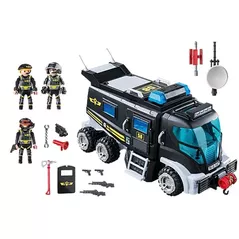 Mașină Playmobil PM9360 Tactical Unit Truck