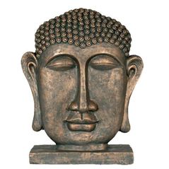 Decor pentru grădină miscellaneous VIDA MALE BUDDAH Head Small