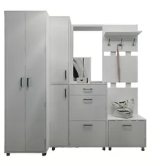 Мебель для прихожей Fabrik Home Madlen 2100 белый ясень