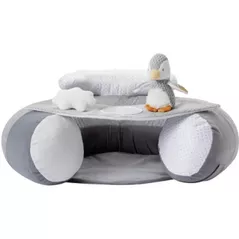 Гнездо для новорожденных Nuby ID99614 Подушка для игр Penguin Inflatable Sit Up Baby Seat 6m+