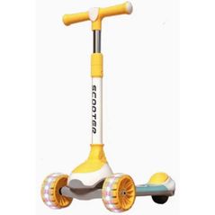 Самокат Richi (60601) Trotineta galben pentru copii (606Z)