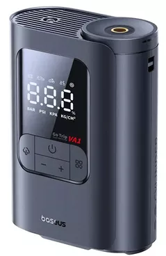 Compresor auto portabil Baseus C0119601, GoTrip VA1 Super, Cosmic Black
