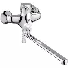 Смеситель для ванны Rossa 49069 MPN2221B Imola, cu pipa lunga, crom