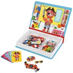 Настольная игра Janod J02719 Joc magnetic educativ Personaje