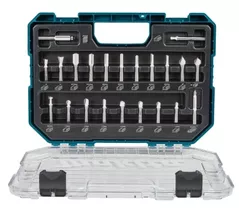Set de tubulare, bite, duze Makita D-74784 Set 22 buc freze pt caneluri 8mm