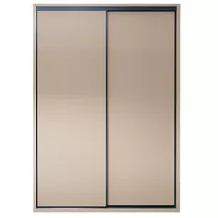 Dulap Bayro Murano 1600x2300x600 серый камень, купе (606208)