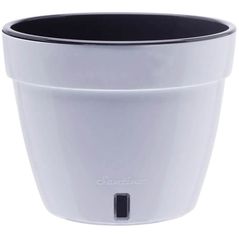 Цветочный горшок Santino Asti (15.0L, Alb/Negru)