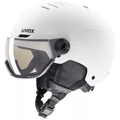Cască de protecție Uvex Wanted Visor Pro V White Matt 54-58cm (S5663161405)