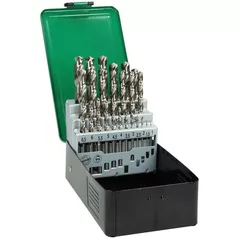 Set de tubulare, bite, duze Hitachi-Hikoki Set 25 burghii pentru metal HSS-G 1-13mm (780467)