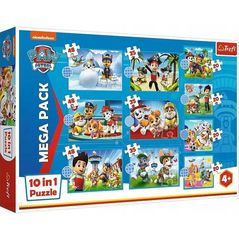 Пазл Trefl 96001 Puzzles - 10in1 - Reliable PAW Patrol team / Viacom PAW Patrol