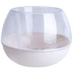 Ghiveci pentru flori Aleana 116009 Sphere d14, white rose