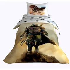 Lenjerie de pat pentru copii Tac Disney Mandalorian Single (60259522)