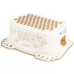 Подставка-ступенька Tega Baby Подставка д/ножек Мишка MS-017-119 беж