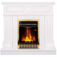 Камин электрический ArtFlame Ambasador wenge & Gala gold