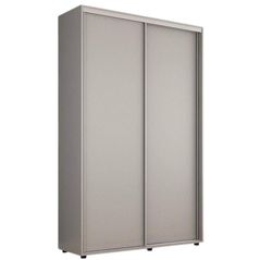 Шкаф Mobildor-Lux Compact uși glisante PAL fără ornament (150x45x230H cm) Grey