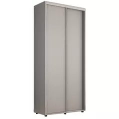 Шкаф Mobildor-Lux Компактные раздвижные двери PAL (130x45x230 см, высота) Серые