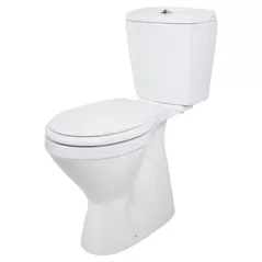 Унитаз Uniplast 68100 compact cu capac și mecanism, pentru persoane cu dizabilitati 60cm EGE VITRIFIYE