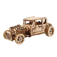 Set de construcție Ugears 58780 Hot Rod Furious Mouse