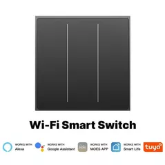 Выключатель электрический Moes ZS-SF-EU3-GY-MS