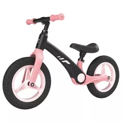 Bicicleta fără pedale Hape E1209 Bicicletă de echilibru Learner Balance Bike, roz