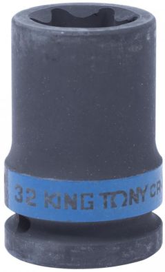 Набор головок, бит, насадок King Tony 657532M головка ударная 3/4" E32