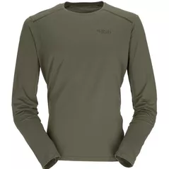 Одежда для спорта Rab Tricou barbati Force LS Tee Light Khaki L (QBL-07-LKH-LRG)