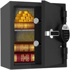 Safeu de oficiu Deli T581 420х380х300 мм, огнестойкий