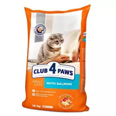 Корм для питомцев CLUB 4 PAWS 24230968 Sac pisici somon 14 kg