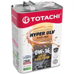 Масло Totachi 0W-16 Hyper ULV SP 4L