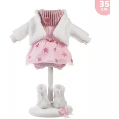 Кукла Llorens V9-53542 Одежда для кукол 35см