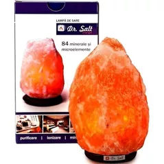 Lampă de masă și corp de iluminat Dr.Salt Lampa de sare, 2-3 kg. cu reostat