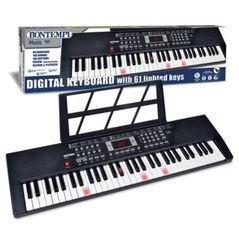 Музыкальная игрушка Bontempi 166111 Цифровой синтезатор с 49 клавишами размера MIDI и USB