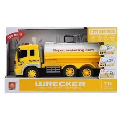 Mașină Wenyi 331B 1:16 Cisternă cu furtun de apă cu fricțiune