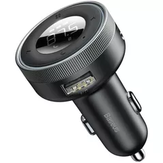 Зарядное устройство для автомобиля Baseus CCLH-01 Wireless MP3 Charger Enjoy, Black