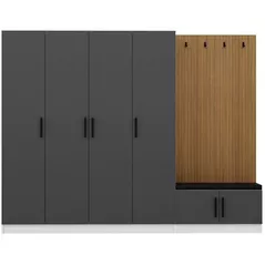 Mobilă pentru antreu Trendy Noe-8297, 270x210x35cm (GTR004017)